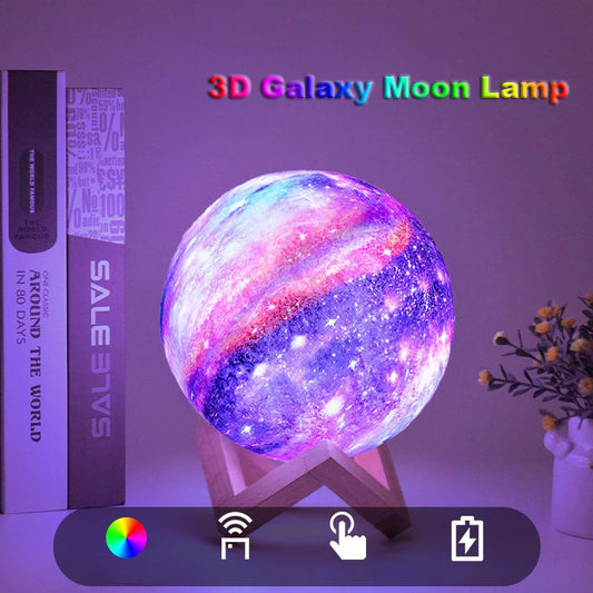 3D Moon Dream Light
